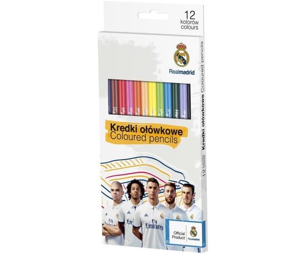 Real Madrid ASTRA 12-farvede blyanter