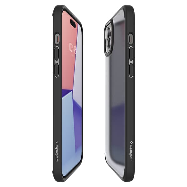Ultra Hybrid-cover til iPhone 15 Plus, sort