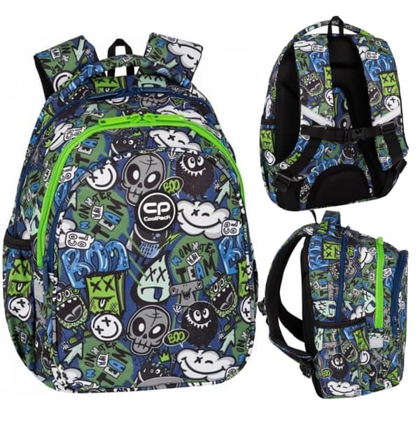 Jerry Monster Team CoolPack Barnryggsäck, Pa