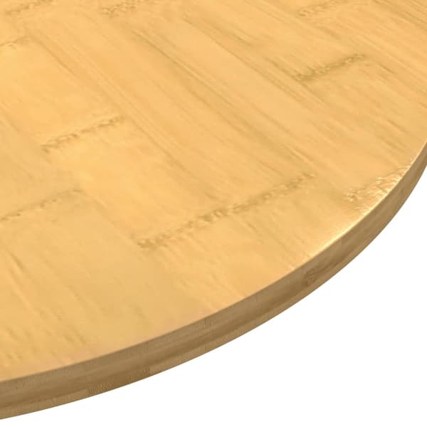 vidaXL Bordsskiva Ø80x1,5 cm bambu
