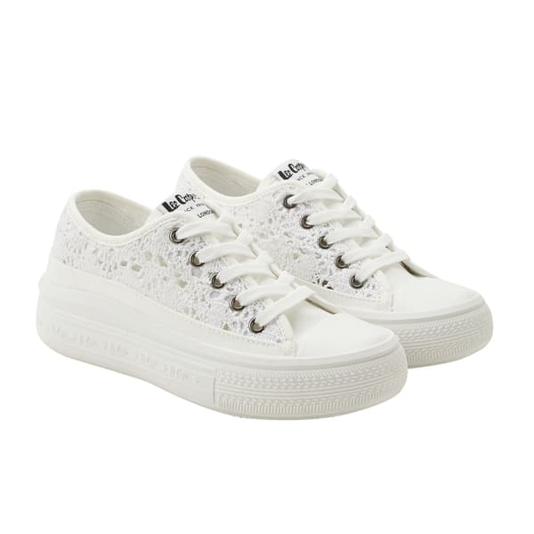 Lee Cooper Canvas White Lady [LCW-26-44-4485L] år. 40