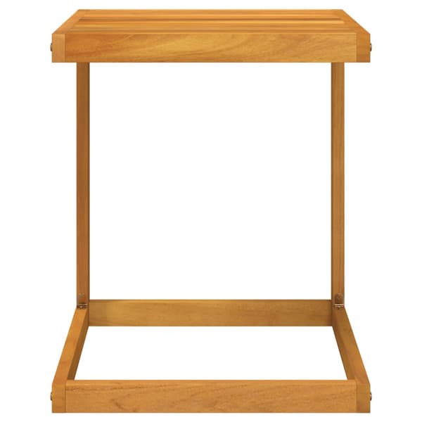 vidaXL C-format soffbord 42x40x50 cm akaciaträ