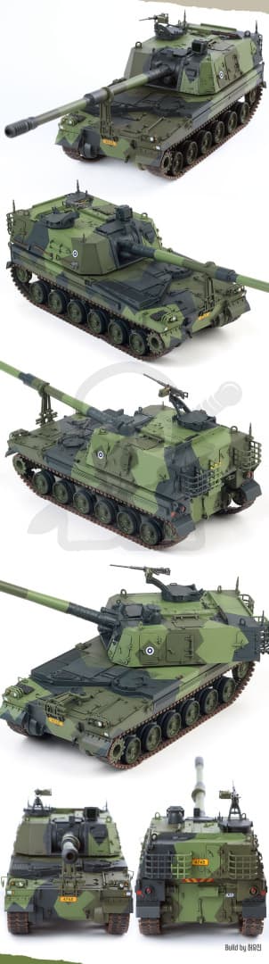 ACAD-13519 K9FIN Moukari pistol haubits 1:35