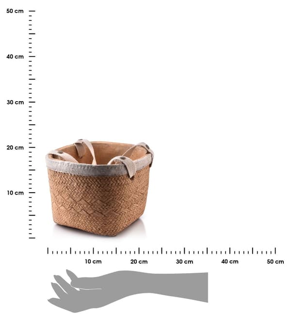 Rosita Cube keramik urtepotte 16,5 cm
