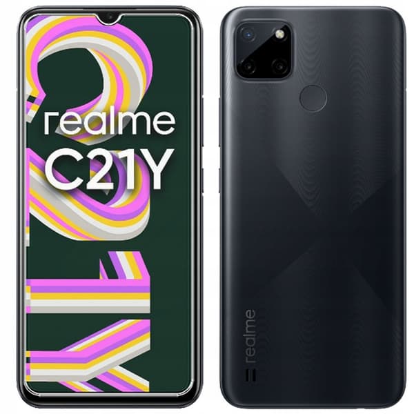 2x Hærdet glas til REALME C21Y 9H glas