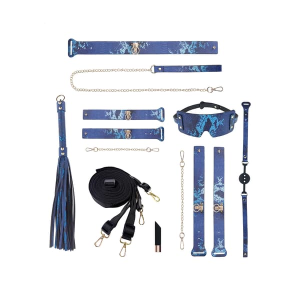 Aj! Florence Collection Accessoarset med blå väska