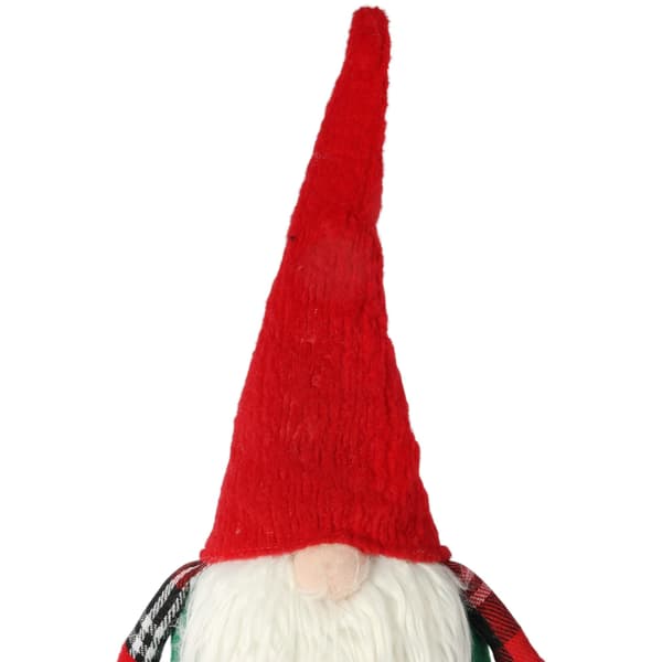 Juledværg-nisse julekugle på stige 58 cm