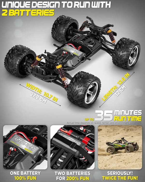 Fjärrstyrd terrängbil Laegendary onyx RC CAR