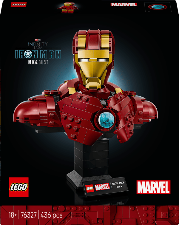 LEGO Marvel Iron Man Byst MK4 436-delars set (76327)