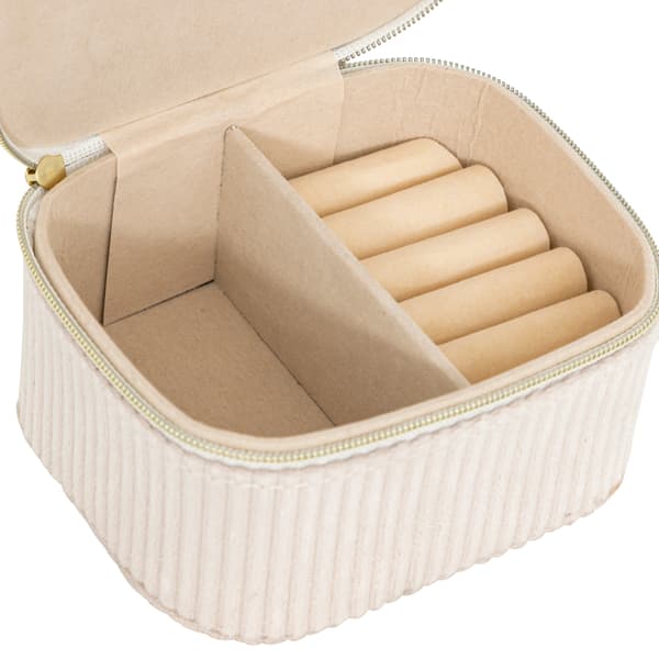 Enya Beige Smyckeskrin 11x9 cm