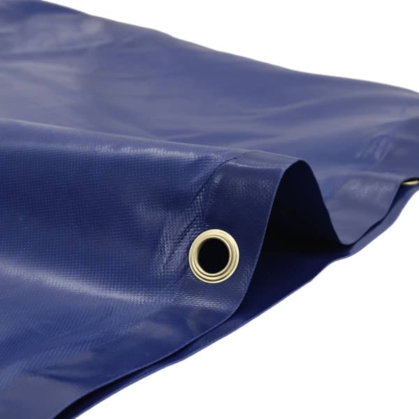 vidaXL Presenning, Blå, 1x2,5 m, 600 g/m²