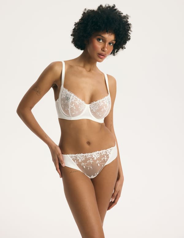 INES Esotiq blød bh | creme 85E
