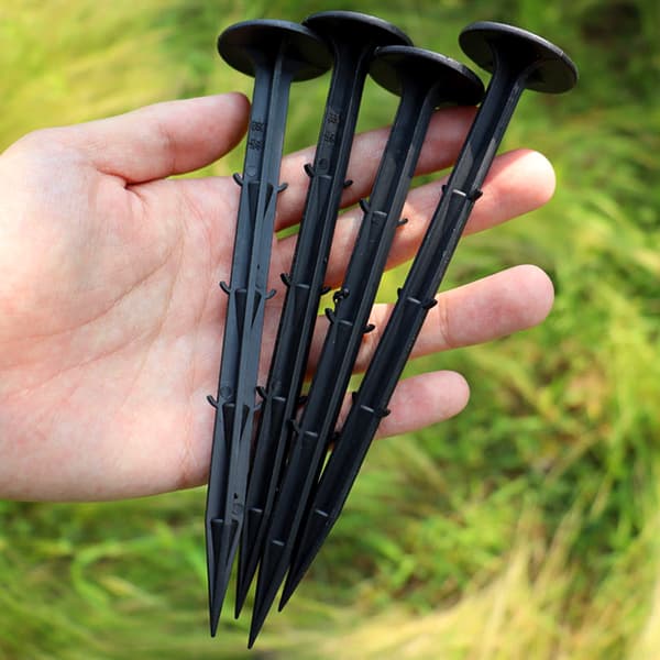 Nålar för agrotextil 16 cm svarta - 20-pack