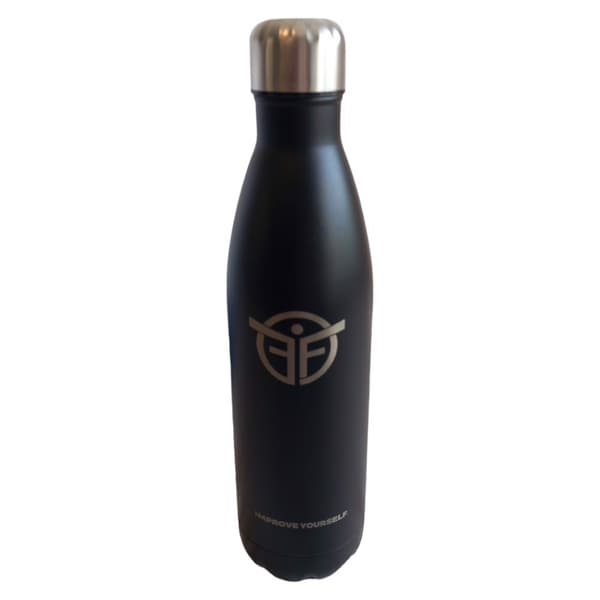 750ml sportvattenflaska svart