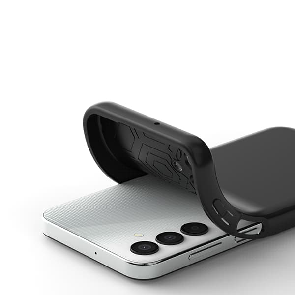 Araree A Fit-etui til Galaxy M15 5G, sort