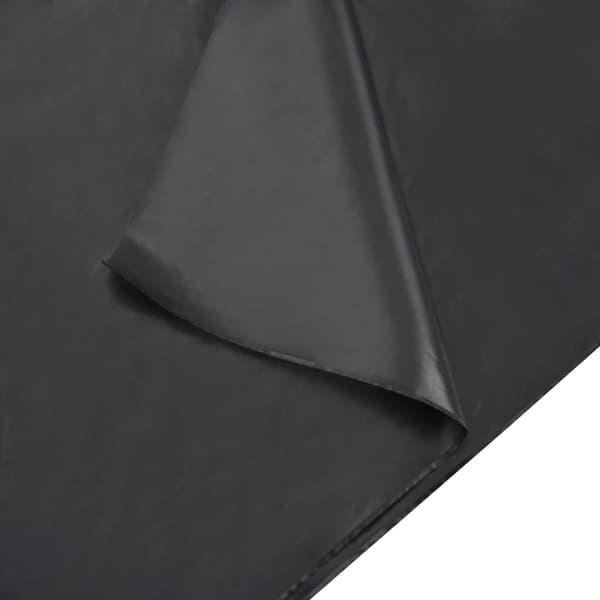 vidaXL sandkasseindlæg sort 120x110 cm
