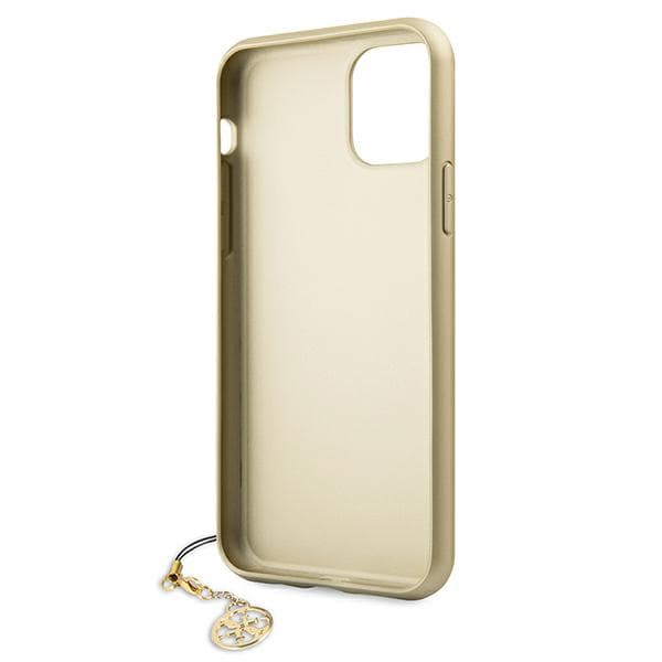 Guess 4G Charms Collection-etui til iPhone 11 / Xr, grå