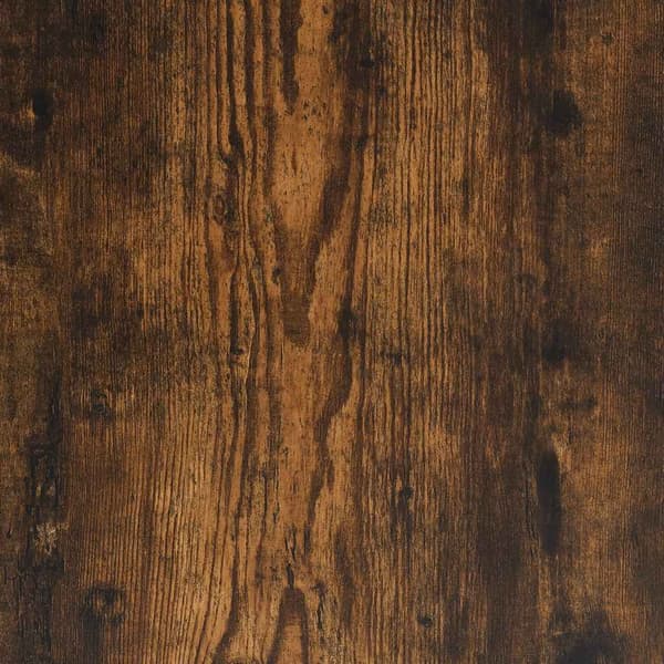 vidaXL sofabord røget eg 80x80x36,5 cm
