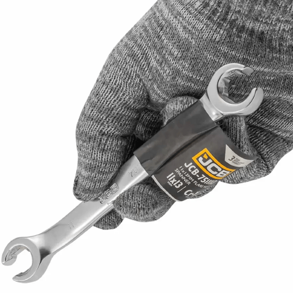 JCB SPLIT RINGNYCKEL 11x13 mm 2-SIDIG Cr-V 6-VINKEL