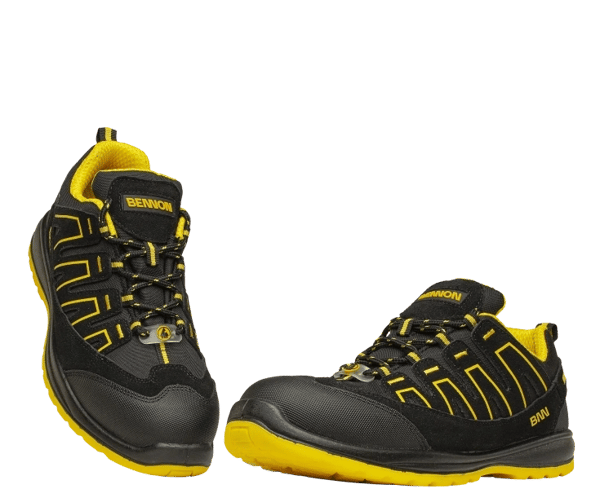 Bennon ALEGRO S1P ESD Gule Low 36 arbejdssko