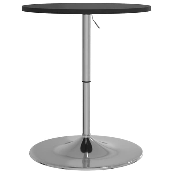 vidaXL barbord, sort, 60x60x90 cm, træbaseret materiale