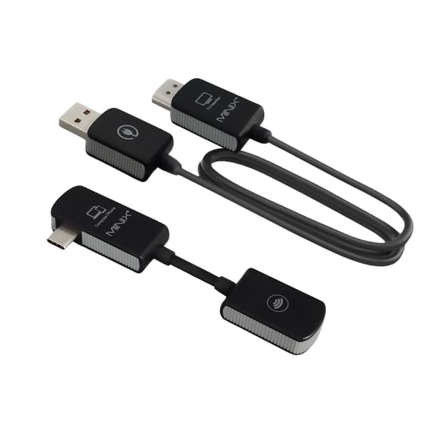 Trådløs USB-C til HDMI-sender - Full HD 1080p, 50m. Minix C1-model