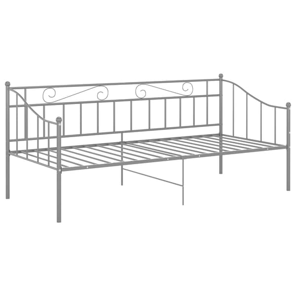 vidaXL sofastel grå metal 90x200 cm