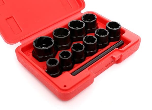 Högprofilerade skruvutdragare 10 st KD10270