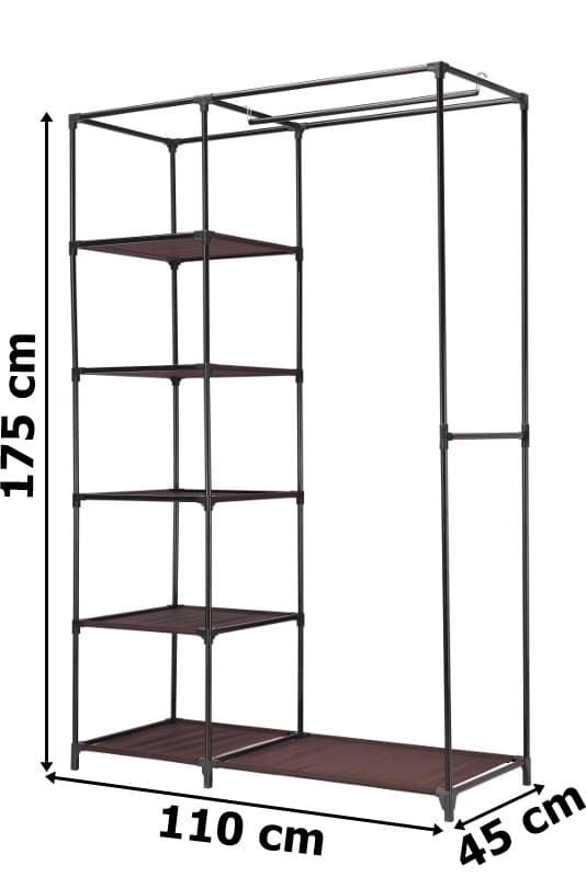 Kaja Vitto tekstilgarderobe - brun