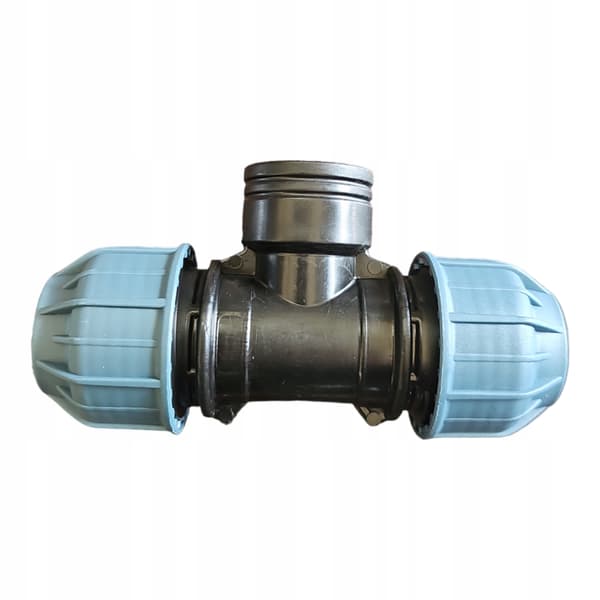 Flexibel sprinklerkoppling 1/2" och T-rör 32
