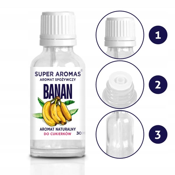Superaromer Naturlig Matsmak Banan 30 ml