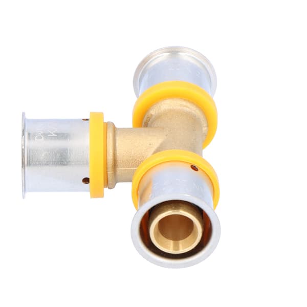 UltraPRESS messing-T-stykke - 20