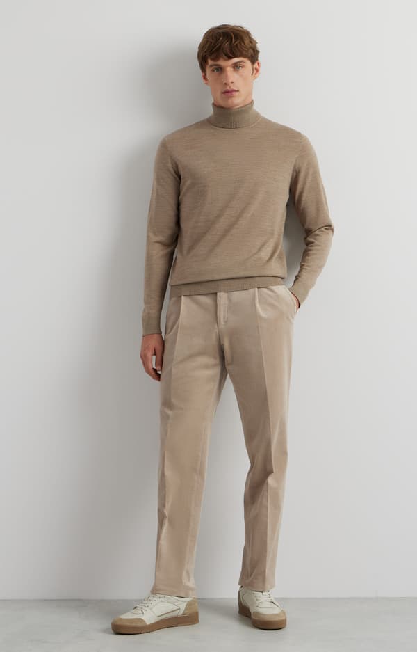 Glat rullekrave XXXL