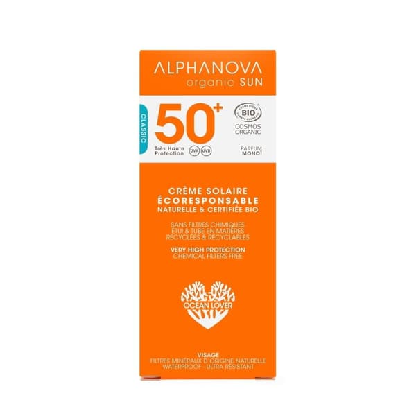 Alphanova Sun, aurinkovoide, SPF50+, 50 g