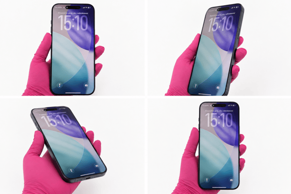 HD hærdet glas til iPhone 17 Pro / 16 Pro med 5D monteringsapplikator
