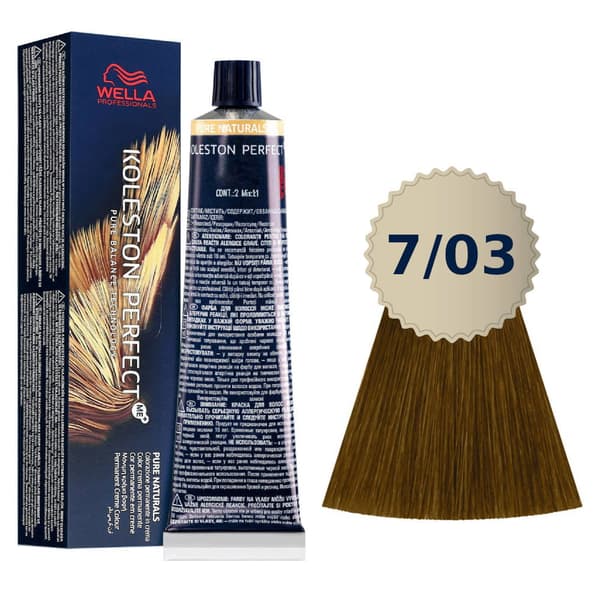 Wella Koleston Me + 7/03 -väri 60ml