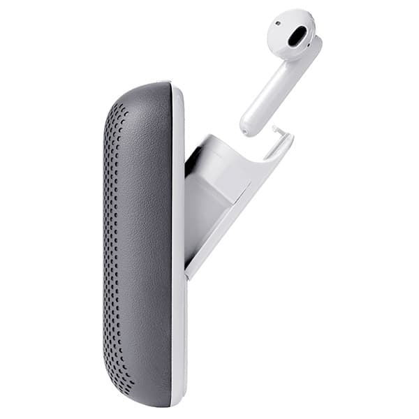 Lexon Speakerbuds trådløse hovedtelefoner med Bluetooth-højttaler, grå