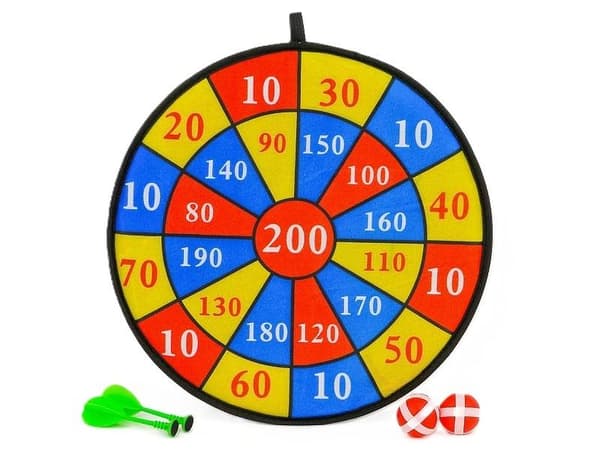 Velcro-dartskive