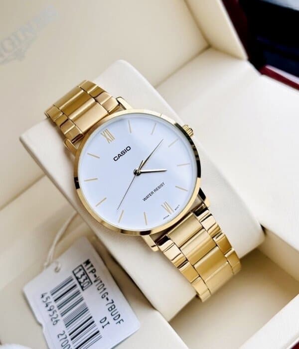 Herreklocka Casio MTP-VT01G-7B + Låda