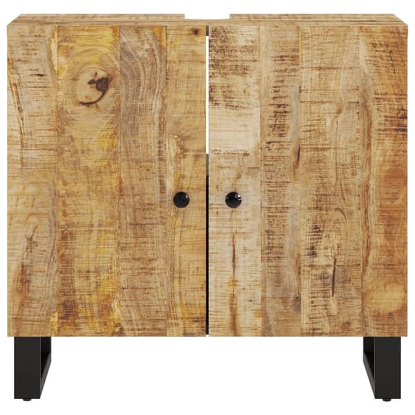 vidaXL håndvaskskab 62x33x58 cm mangotræ