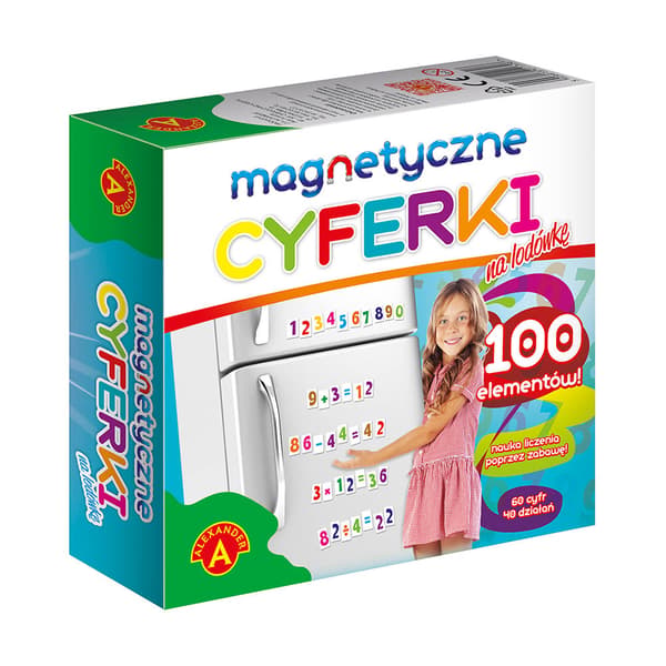 Magneettiset numerot jääkaappiin