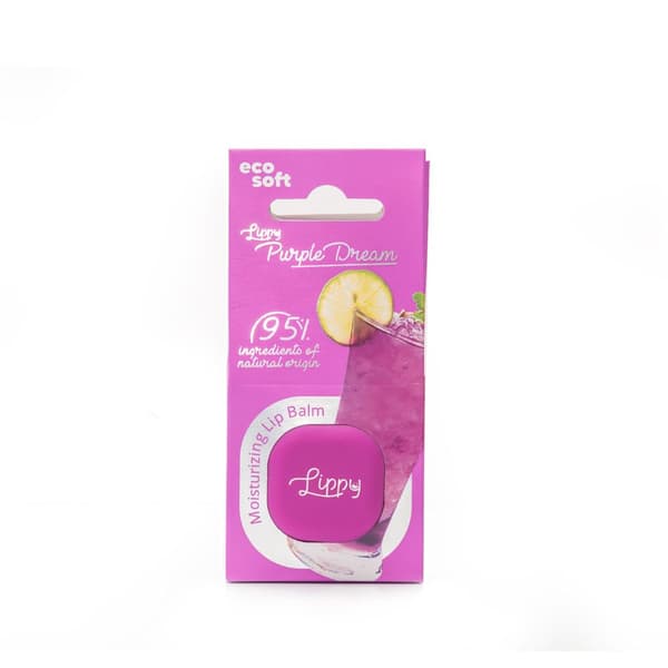 Mustikkabalsami, Purple Dream, 6,2 ml EcoSoft, LIPPY