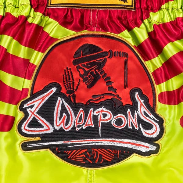 8 Aseet Jurassic Muay Thai Shortsit L