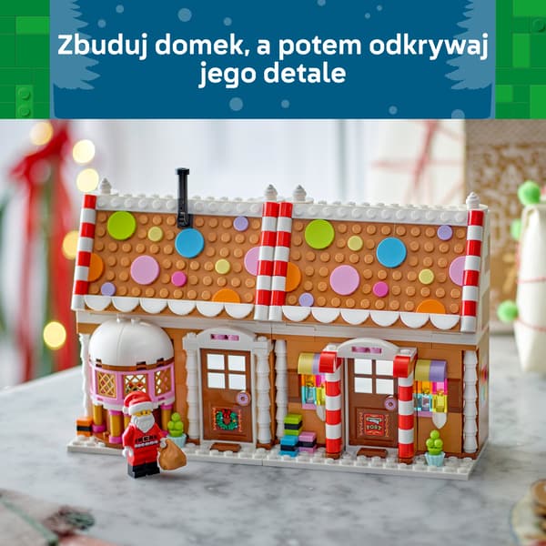 LEGO Julepeberkagehus 498-delt sæt (40809)
