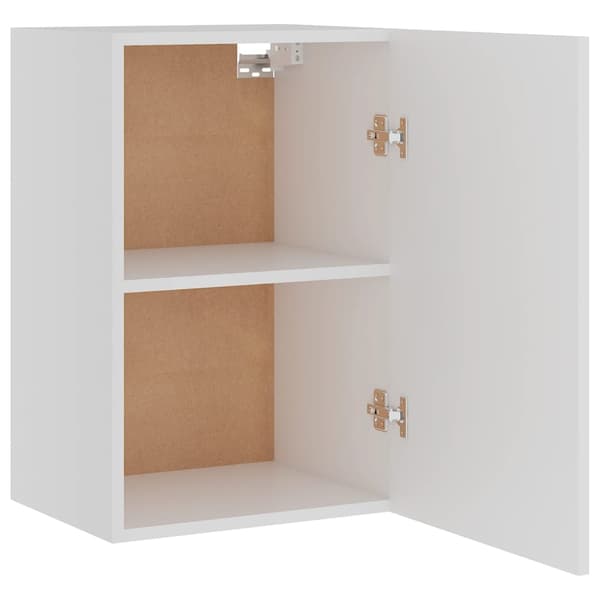 vidaXL vægskab hvid 39,5x31x60 cm spånplade