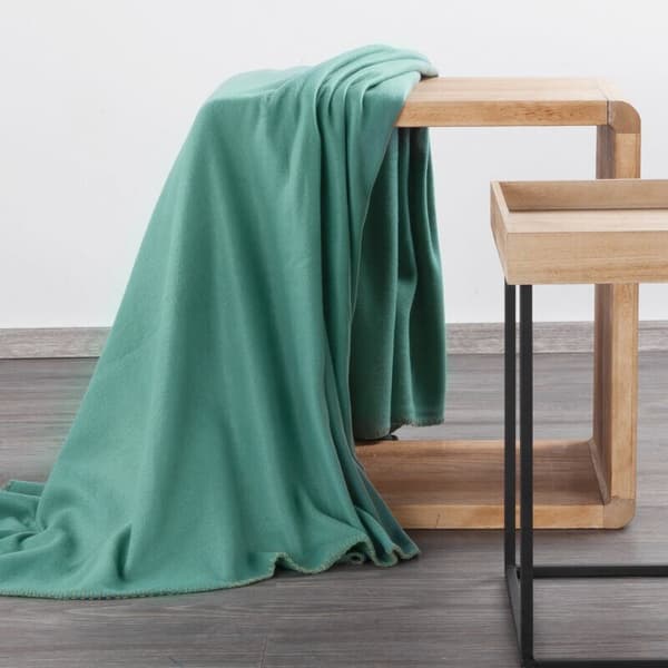 Fleecetæppe 150x200 cm mintgrøn fleece