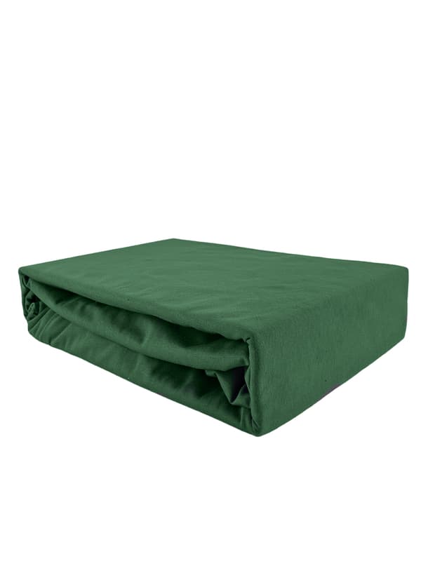 DRAGANK I PREMIUM BOMULL, FLASKGRÖN, 60x90