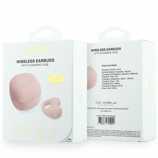 OWS Guess Mini Classic Rosa Hörlurar