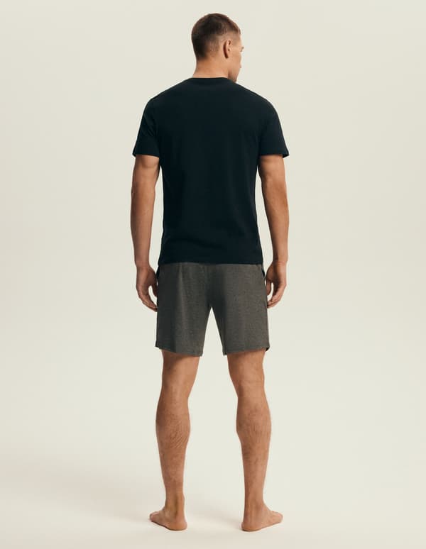 Mick Henderson Herrepyjamas | Sort, Grå XXL