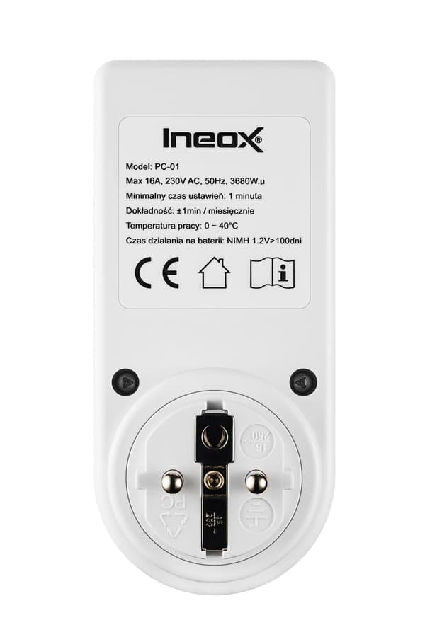 Ineox PC-01 - LCD-elektroninen ohjelmointilaite